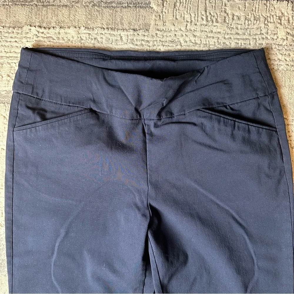 Christopher & Banks Signature Slimming Navy Pants Women’s Size 4 - Picture 3 of 5